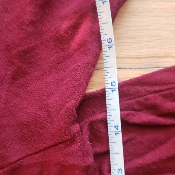 *Sold* Burgundy Swing Dress - Picture 5 of 8